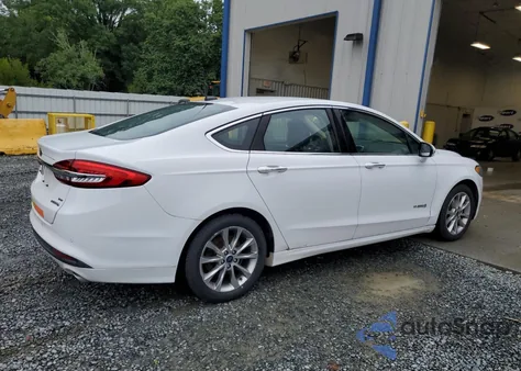 2017 Ford Fusion Se Hybrid из США, поврежденный, VIN 3FA6P0LU9HR359594